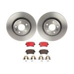 Brembo OE Rear Brake Kit with Ceramic Pads 99-04 Jeep Grand Cherokee (305mm)