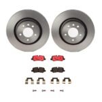 Brembo OE Front Brake Kit with Ceramic Pads 01-02 Ford Explorer Sport Trac (305mm)