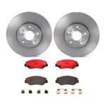 Brembo OE Rear Brake Kit with Ceramic Pads 15-17 Ford F-150 (336mm)