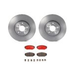 Brembo OE Front Brake Kit with Ceramic Pads 01-02 Ford Explorer Sport Trac (287mm)