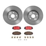 Brembo OE Front Brake Kit with Ceramic Pads 10-12 Lexus HS250h/06-18 Toyota RAV4 (275mm)