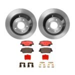 Brembo OE Rear Brake Kit with Ceramic Pads 07-10 Ford Edge/07-10 Lincoln MKX/07-12 Mazda CX-7 (325mm)