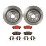 Brembo OE Rear Brake Kit with Ceramic Pads 04-08 Chrysler Pacifica (312mm)
