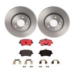 Brembo OE Rear Brake Kit with Ceramic Pads 11-14 Chrysler 200 (265mm)