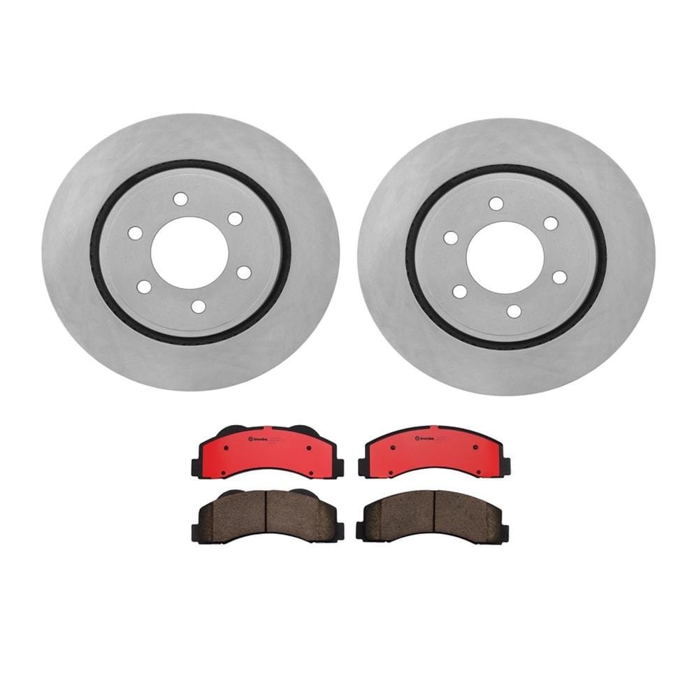 bbo-kt00646_ja_xl_3b0711c1-9e27-46fe-95b0-6bb5a2f66515.jpg Brembo OE Rear Brake Kit with Ceramic Pads 1997 Acura CL (282mm) - Image 1