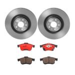 Brembo OE Front Brake Kit with Ceramic Pads 14-20 Fiat 500L (305mm)