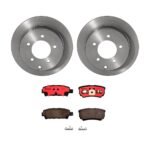 Brembo OE Rear Brake Kit with Ceramic Pads 11-14 Chrysler 200 (262mm)
