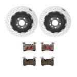 Brembo OE Rear Brake Kit with Ceramic Pads 08-13 Mercedes C63 AMG (360mm)