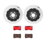 Brembo OE Rear Brake Kit with Ceramic Pads 05-06 Mercedes CL65 AMG (360mm)