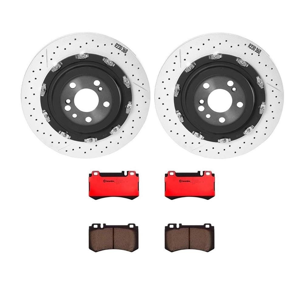 bbo-kt00a61_kq_xl.jpg Brembo OE Rear Brake Kit with Ceramic Pads 05-06 Mercedes CL65 AMG (360mm) - Image 1