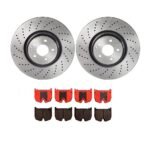 Brembo OE Front Brake Kit with Ceramic Pads 03-06 Mercedes CL55 AMG (360mm)