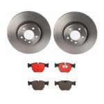 Brembo OE Front Brake Kit with Ceramic Pads 03-05 Land Rover Range Rover (344mm)