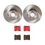 Brembo OE Front Brake Kit with Ceramic Pads 92-93 Mercedes 300SD (320mm)