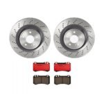 Brembo OE Rear Brake Kit with Ceramic Pads 05-06 Mercedes CL65 AMG (330mm)