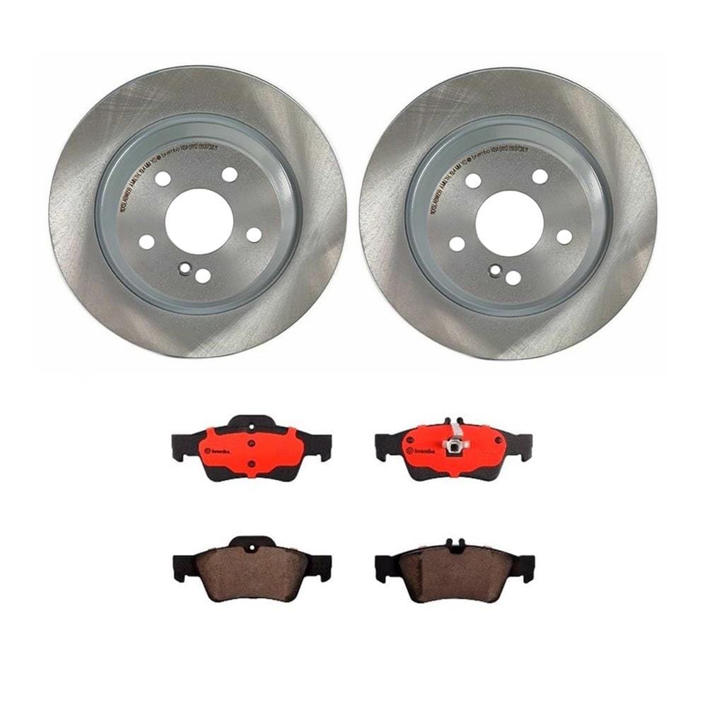 bbo-kt00b33_el_xl.jpg Brembo OE Rear Brake Kit with Ceramic Pads 03-06 Mercedes CL500/07-13 S550/2007 S600 (300mm) - Image 1