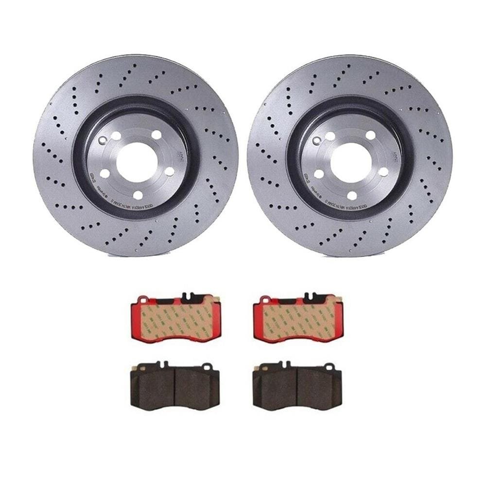 bbo-kt00b36_en_xl.jpg Brembo OE Front Brake Kit with Ceramic Pads 10-11 Mercedes E550 (344mm) - Image 1
