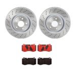 Brembo OE Front Brake Kit with Ceramic Pads 07-14 Mercedes CL550 (335mm)