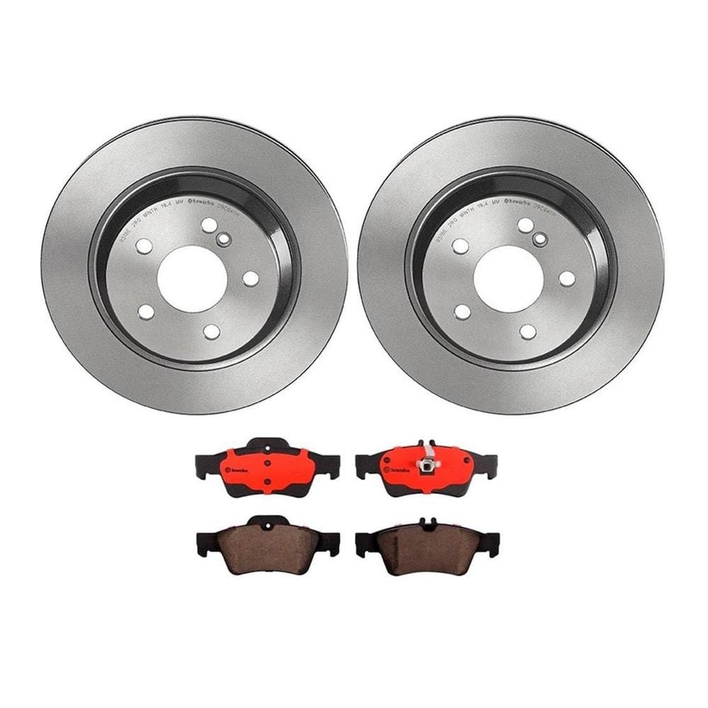 bbo-kt00b72_ku_xl.jpg Brembo OE Rear Brake Kit with Ceramic Pads 03-06 Mercedes CL500/07-13 S550/2007 S600 (300mm) - Image 1