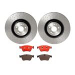 Brembo OE Front Brake Kit with Ceramic Pads 07-11 Mercedes ML63 AMG/2007 R63 AMG (390mm)