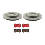 Brembo OE Rear Brake Kit with Ceramic Pads 05-06 Mercedes CL65 AMG (348mm)
