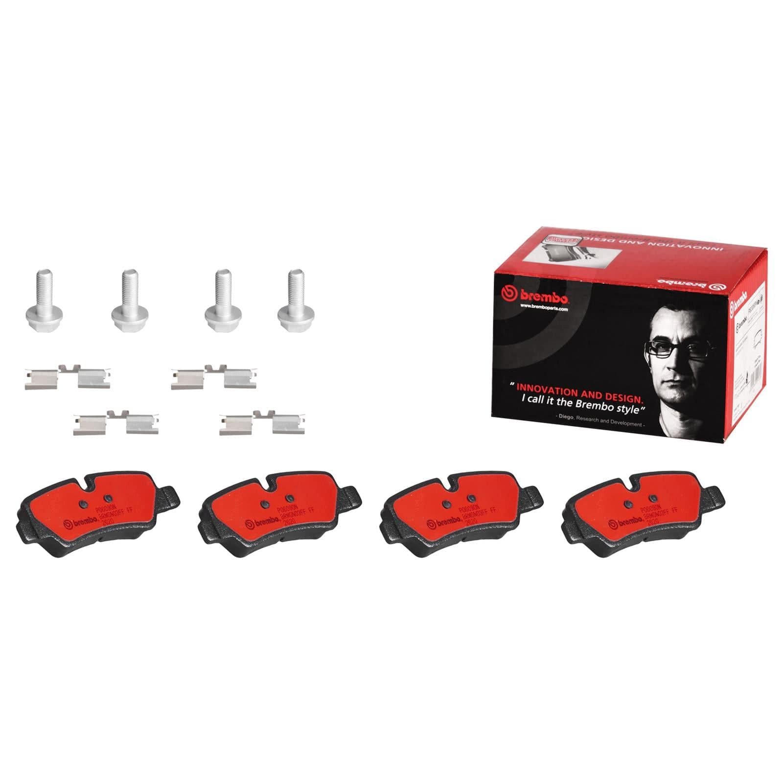 bbo-kt00c29_fz_xl.jpg Brembo OE Prem NAO Ceramic Pads (Rear) - MINI - Image 1