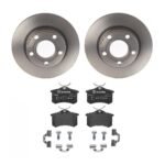 Brembo OE Rear Brake Kit with Ceramic Pads Audi (255mm)