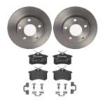 Brembo OE Rear Brake Kit with Ceramic Pads Audi (245mm)