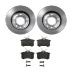 Brembo OE Rear Brake Kit with Ceramic Pads Audi (255mm)