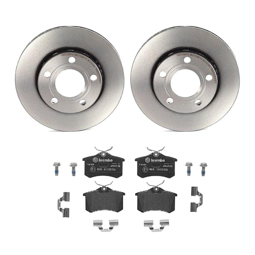 bbo-kt04219_mx_xl.jpg Brembo OE Rear Brake Kit with Ceramic Pads Audi (256mm) - Image 1