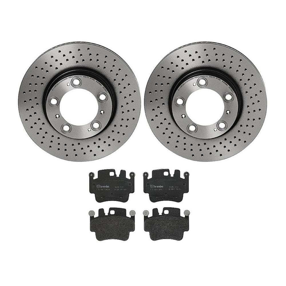 bbo-kt04280_fi_xl.jpg Brembo OE Rear Brake Kit with Low Metallic Pads Porsche (318mm) - Image 1