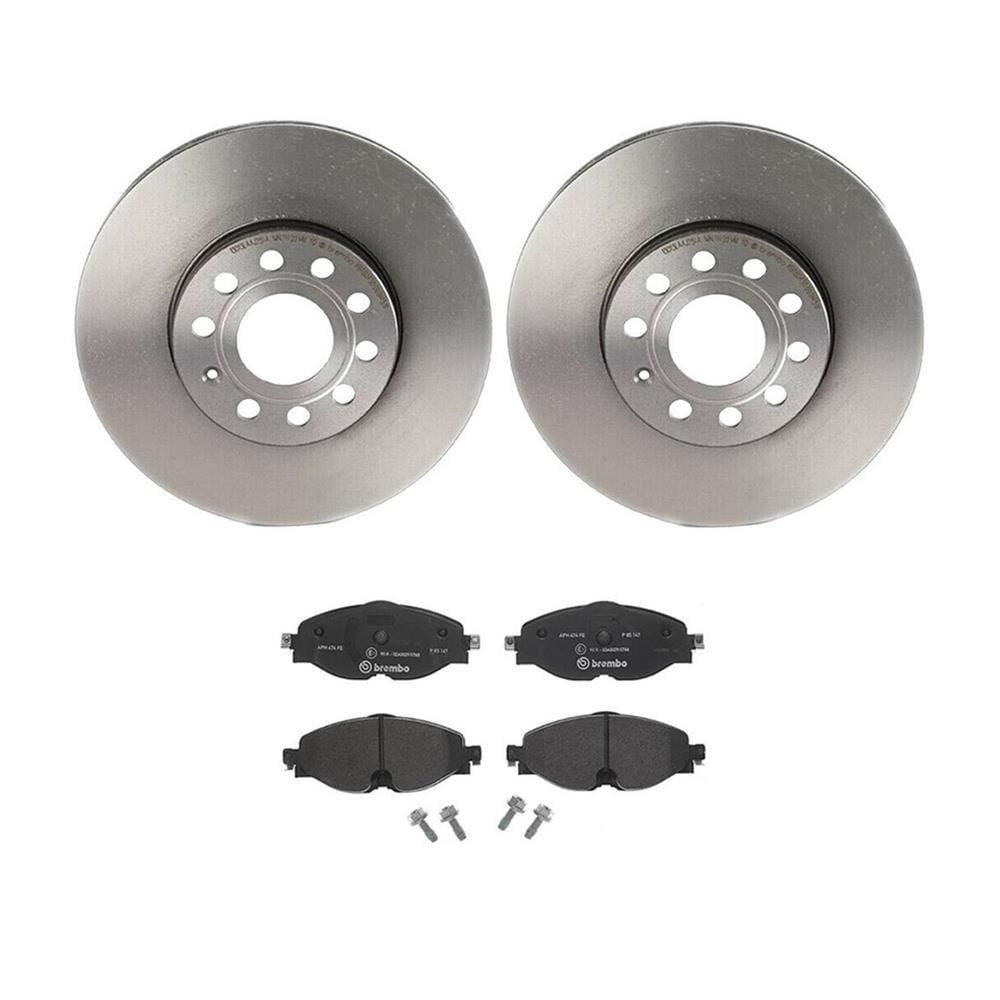 bbo-kt04328_qx_xl.jpg Brembo OE Front Brake Kit with Low Metallic Pads VW (288mm) - Image 1