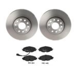 Brembo OE Front Brake Kit with Low Metallic Pads Audi (288mm)