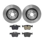 Brembo OE Rear Brake Kit with Ceramic Pads 18-20 Jaguar E-Pace (325mm)