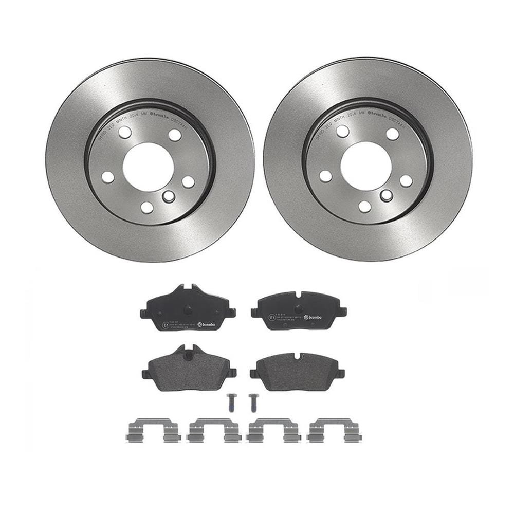 bbo-kt04335_rv_xl.jpg Brembo OE Front Brake Kit with Ceramic Pads MINI (280mm) - Image 1
