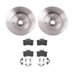 Brembo OE Rear Brake Kit with Ceramic Pads Audi (226mm)