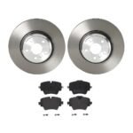 Brembo OE Front Brake Kit with Low Metallic Pads BMW (330mm)