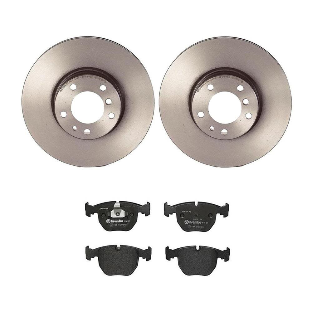 bbo-kt04401_nt_xl.jpg Brembo OE Front Brake Kit with Low Metallic Pads BMW (324mm) - Image 1