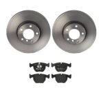 Brembo OE Front Brake Kit with Low Metallic Pads BMW (324mm)