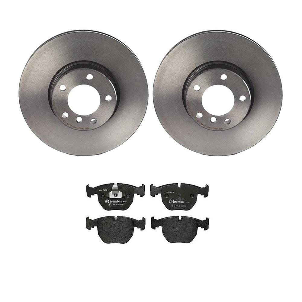 bbo-kt04411_op_xl.jpg Brembo OE Front Brake Kit with Low Metallic Pads BMW (324mm) - Image 1