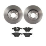 Brembo OE Front Brake Kit with Low Metallic Pads BMW (324mm)