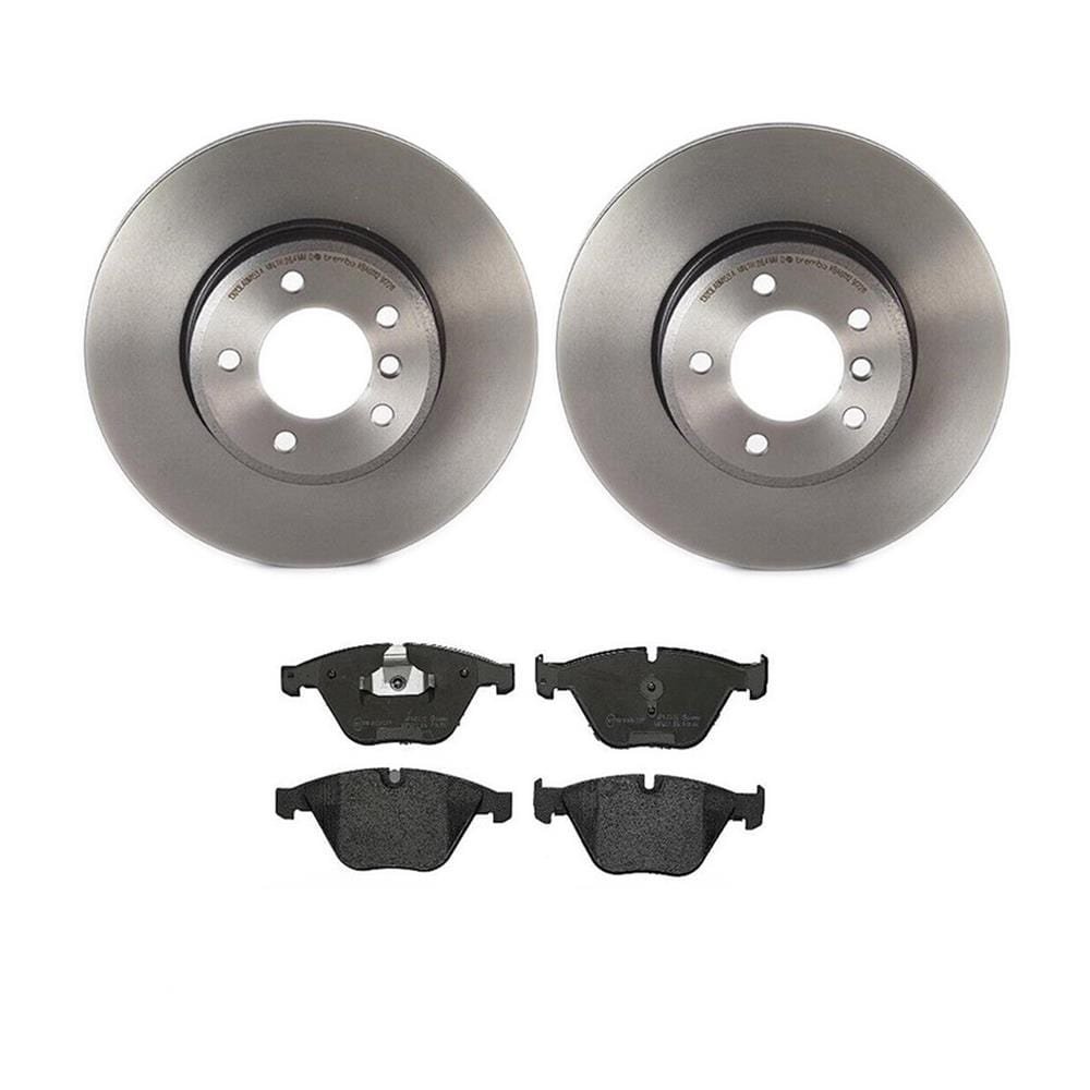bbo-kt04414_yg_xl.jpg Brembo OE Front Brake Kit with Low Metallic Pads BMW (324mm) - Image 1