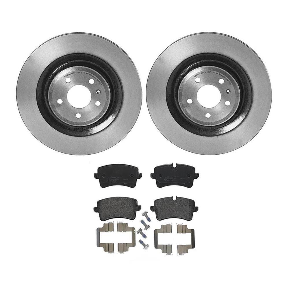 bbo-kt04426_yf_xl.jpg Brembo OE Rear Brake Kit with Low Metallic Pads Audi (356mm) - Image 1