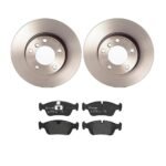 Brembo OE Front Brake Kit with Low Metallic Pads BMW (286mm)