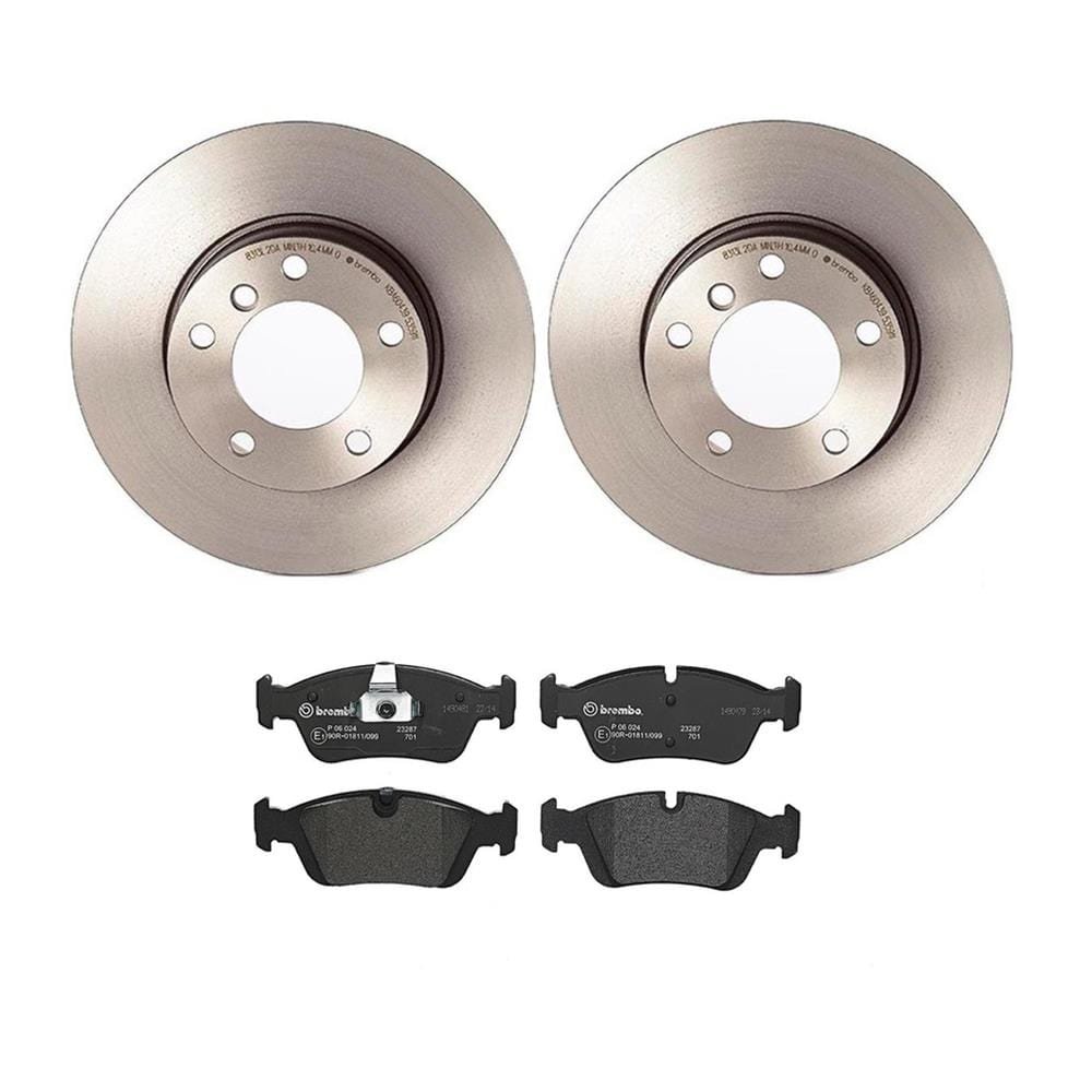 bbo-kt04437_xb_xl.jpg Brembo OE Front Brake Kit with Low Metallic Pads BMW (286mm) - Image 1