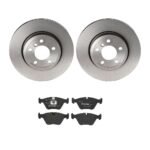 Brembo OE Front Brake Kit with Low Metallic Pads BMW (325mm)