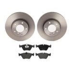 Brembo OE Front Brake Kit with Low Metallic Pads BMW (296mm)