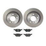 Brembo OE Rear Brake Kit with Low Metallic Pads BMW (280mm)
