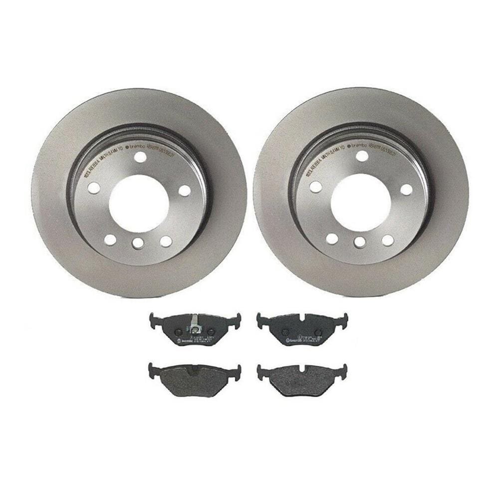 bbo-kt04462_mc_xl.jpg Brembo OE Rear Brake Kit with Low Metallic Pads BMW (280mm) - Image 1