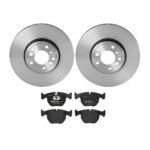 Brembo OE Front Brake Kit with Low Metallic Pads BMW (332mm)