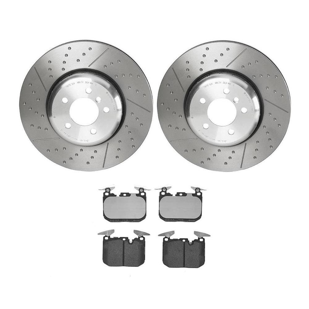 bbo-kt04472_yo_xl.jpg Brembo OE Front Brake Kit with Low Metallic Pads BMW (370mm) - Image 1